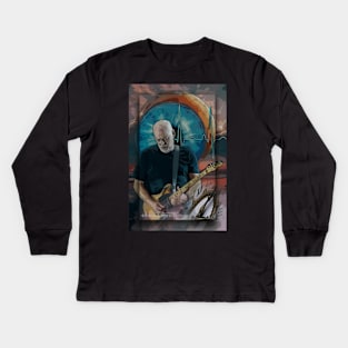 David Gilmour Kids Long Sleeve T-Shirt